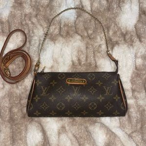 Louis Vuitton Eva Clutch Handbag